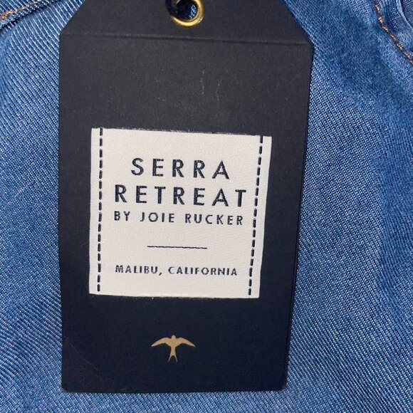 Serra Retreat Cargo Jogger Jeans Women's 8/29 Banded Ankle By Joie Rucker - Picture 5 of 11